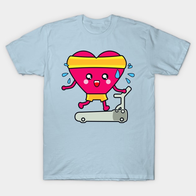 My heart goes faster for you (no text) T-Shirt by EuGeniaArt